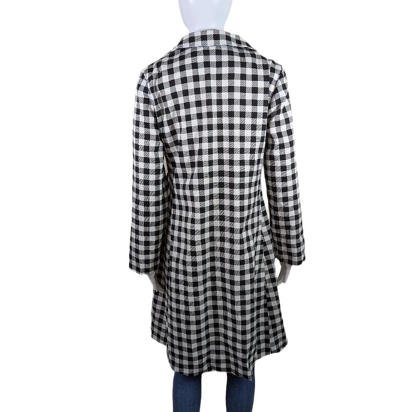 Unbranded Black & White Check Fall/Spring Jacket Size S - Picture 2 of 2